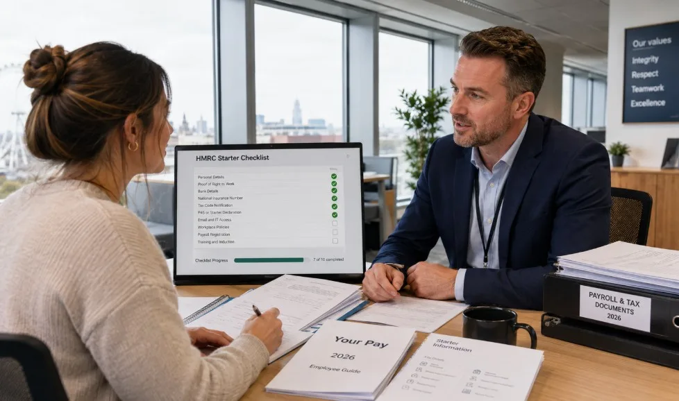 HMRC Starter Checklist for New Jobs in 2026: New Employee Essentials