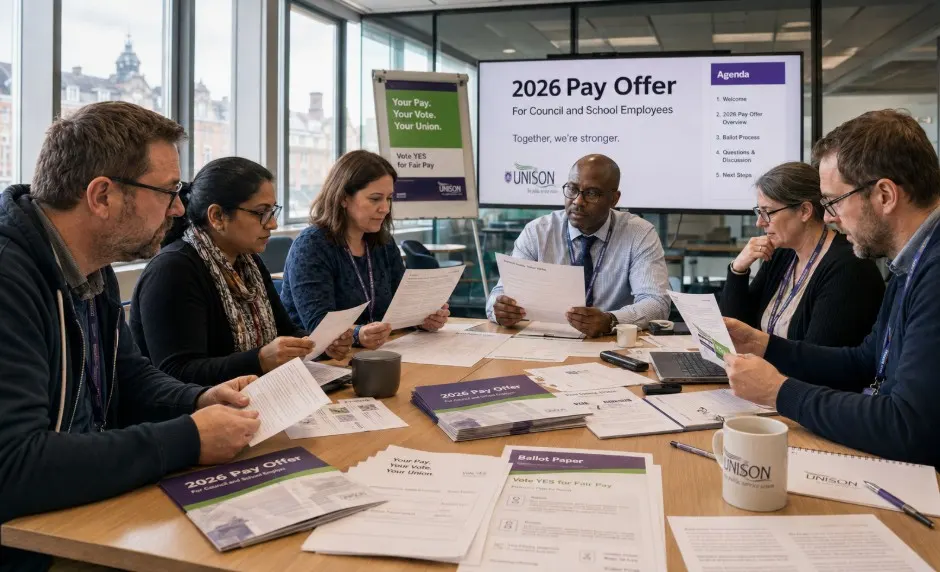 Is UNISON Pay Rise 2026 Rejected by Union Members?