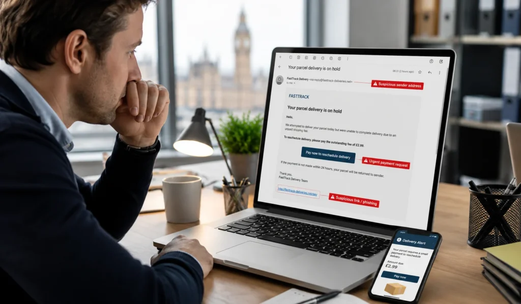 DPD Scam Email Warning | What Red Flags Should You Look For?