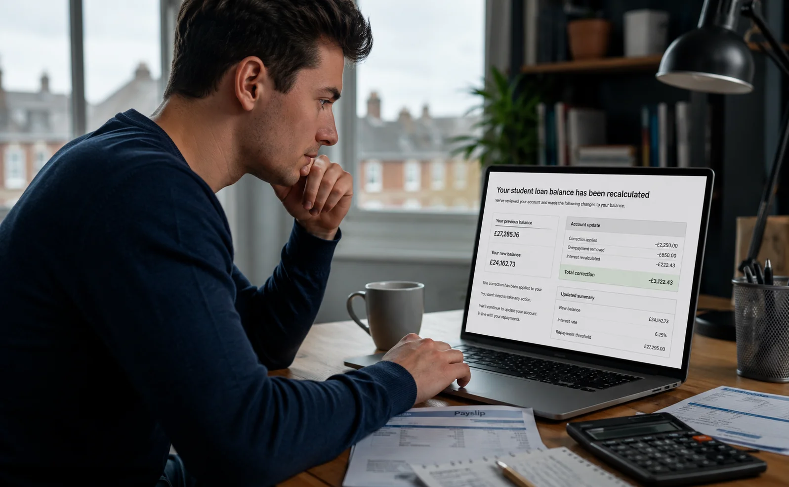 student loans company technical issue