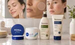 Which Specific Nivea and Aveeno Products Are Best for Different Sensitive Skin Types